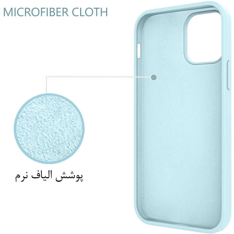 کاور مدل سیلیکونی مناسب برای گوشی موبایل اپل iphone 12 pro max