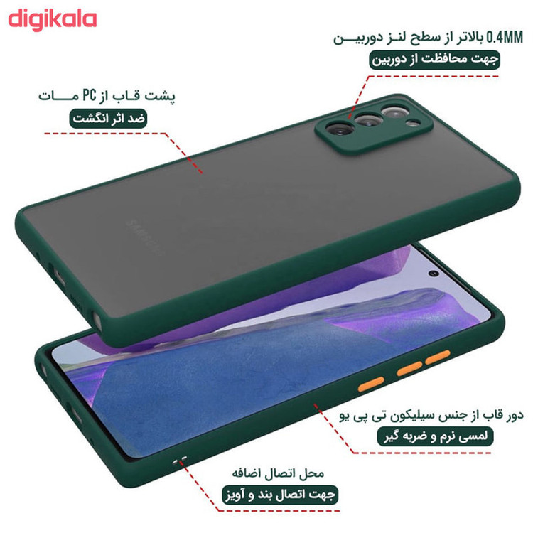کاور مدل PHSIPMG مناسب برای گوشی موبایل سامسونگ Galaxy A03s
