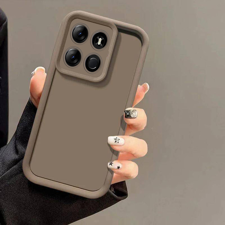 کاور موکولو مدل Silicone Puffer Strap مناسب برای گوشی موبایل تکنو Spark Go 2023 به همراه بند آویز