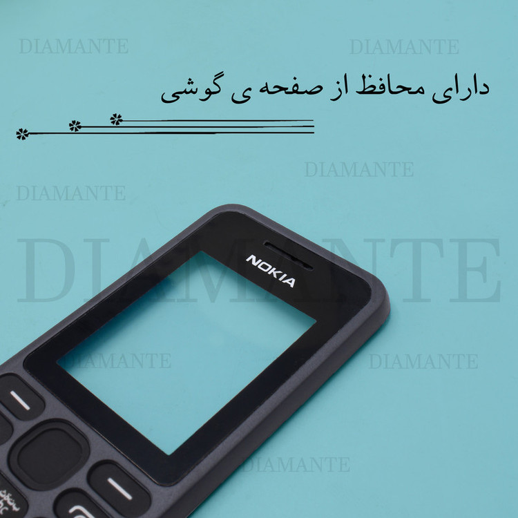 کاور دیامانته مدل Noki130 Gn مناسب برای گوشی موبایل نوکیا 130