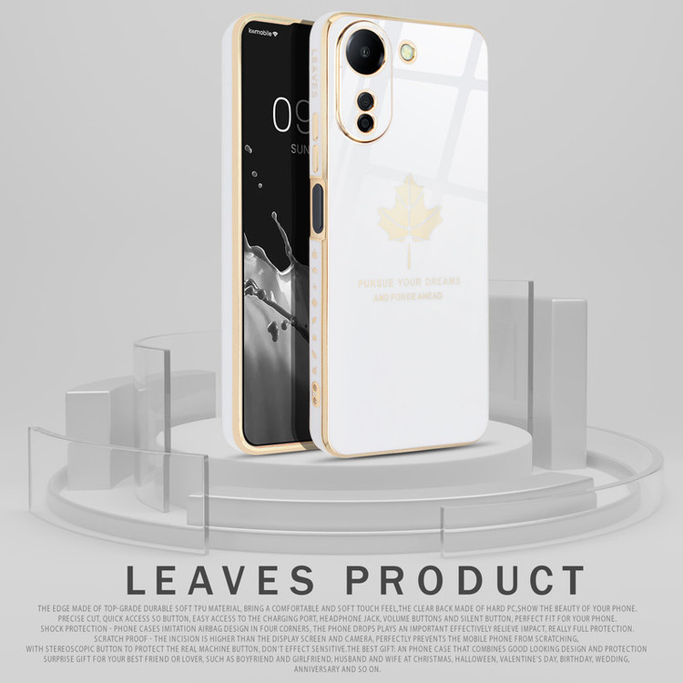 کاور جی کی کی مدل Leaves مناسب برای گوشی موبایل شیائومی Redmi 13C / Poco C65