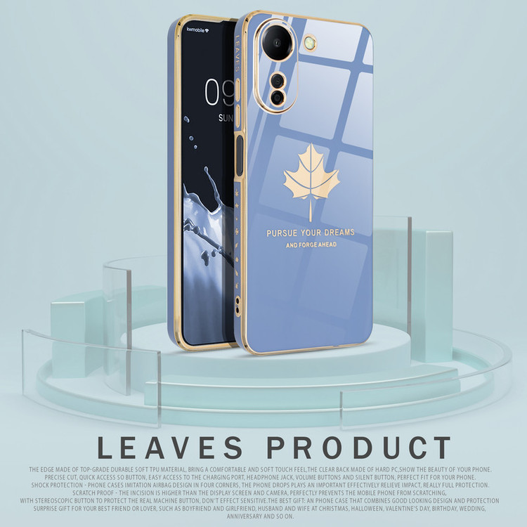 کاور جی کی کی مدل Leaves مناسب برای گوشی موبایل شیائومی Redmi 13C / Poco C65