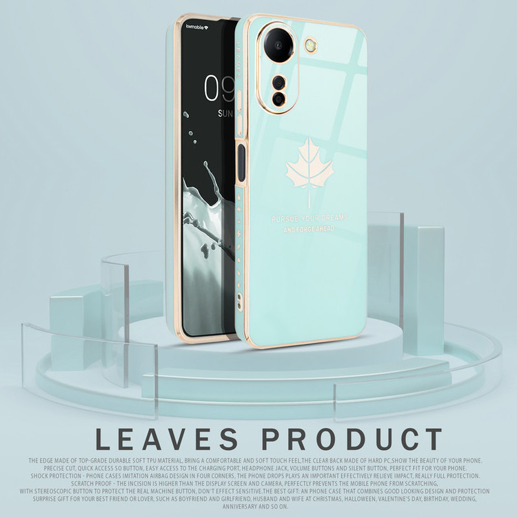 کاور جی کی کی مدل Leaves مناسب برای گوشی موبایل شیائومی Redmi 13C / Poco C65
