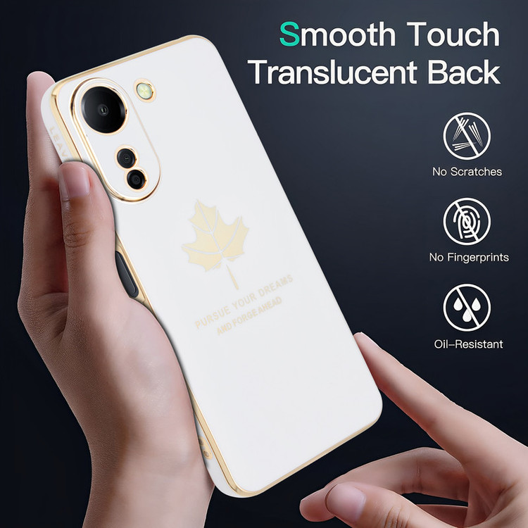 کاور جی کی کی مدل Leaves مناسب برای گوشی موبایل شیائومی Redmi 13C / Poco C65