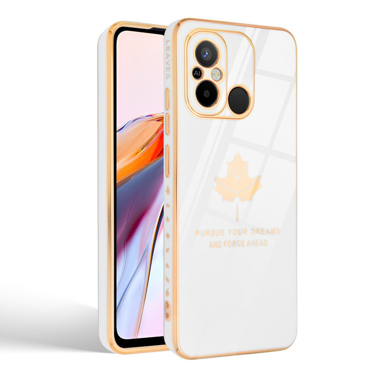 کاور جی کی کی مدل Leaves مناسب برای گوشی موبایل شیائومی Redmi 12C / Poco C55