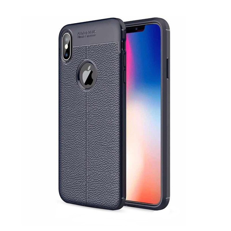 کاور اتوفوکوس طرح چرم مناسب برای گوشی موبایل اپل iPhone XS MAX