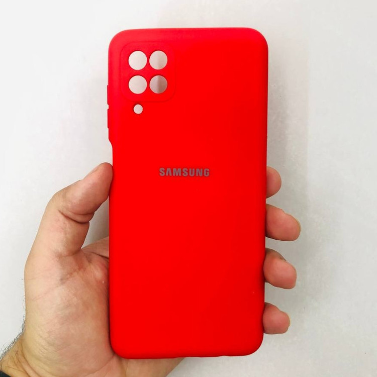 کاور مدل سیلیکونی مناسب برای گوشی موبایل سامسونگ Galaxy A12