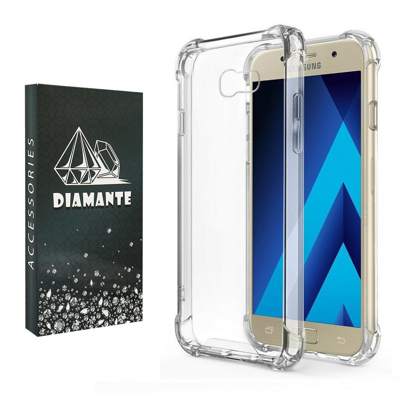 کاور دیامانته مدل Bianco Navy مناسب برای گوشی موبایل سامسونگ Galaxy A520 / A5 2017