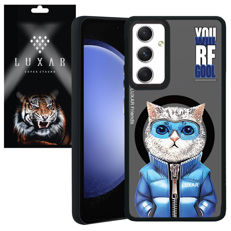 کاور لوکسار مدل Rich Cat مناسب برای گوشی موبایل سامسونگ Galaxy S23 FE