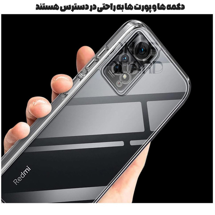 کاور قاب گارد مدل SPACEG مناسب برای گوشی موبایل اپل iPhone 15 Pro
