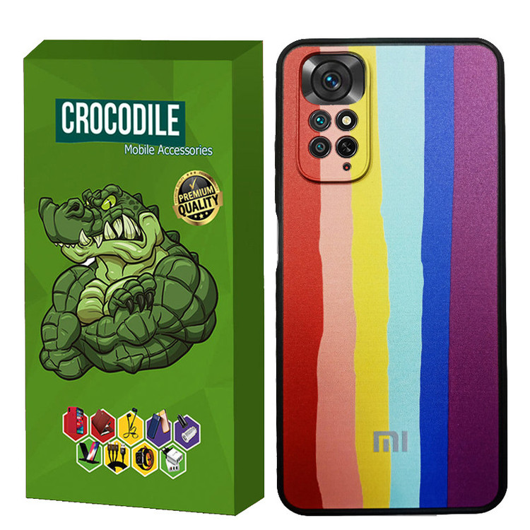 کاور کروکودیل مدل Rainbow2 مناسب برای گوشی موبایل شیائومی Redmi Note 11 4G Global