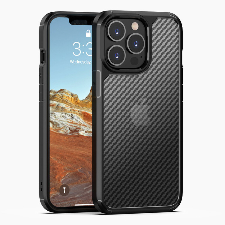 کاور آیرون من مدل Fiber series مناسب برای گوشی موبایل اپل iPhone 13 Pro به همراه قلم لمسی
