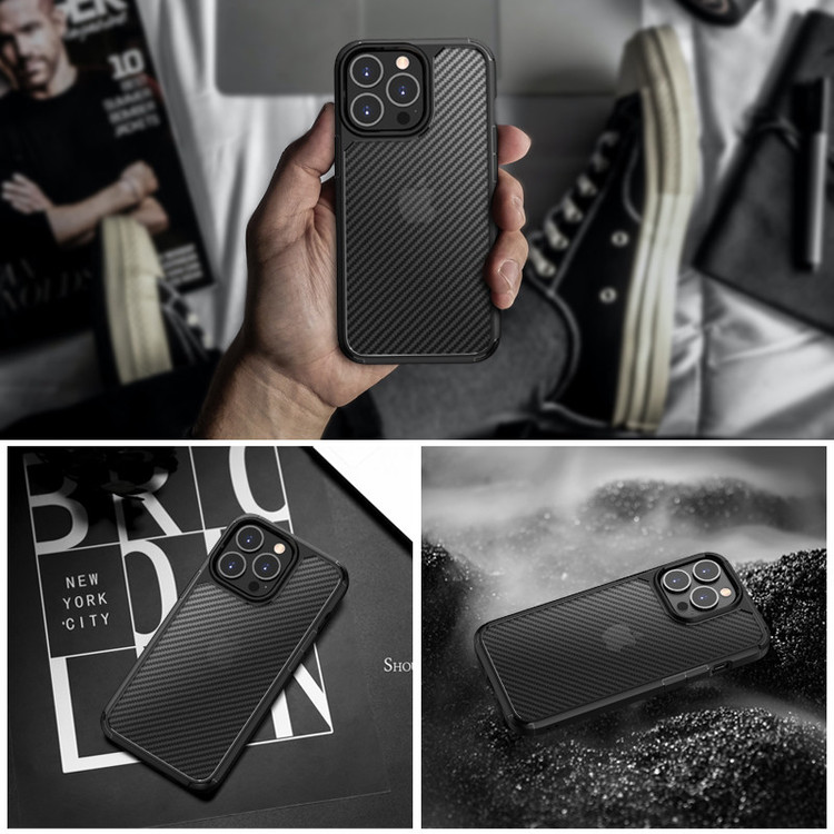 کاور آیرون من مدل Fiber series مناسب برای گوشی موبایل اپل iPhone 13 Pro به همراه قلم لمسی