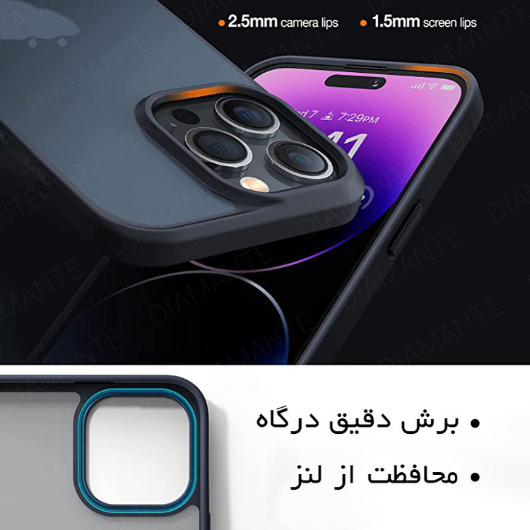 کاور دیامانته مدل Shain Gn مناسب برای گوشی موبایل سامسونگ Galaxy A14