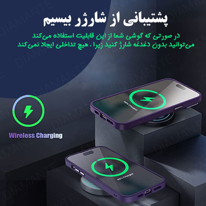 کاور دیامانته مدل Shain Gn مناسب برای گوشی موبایل سامسونگ Galaxy A14