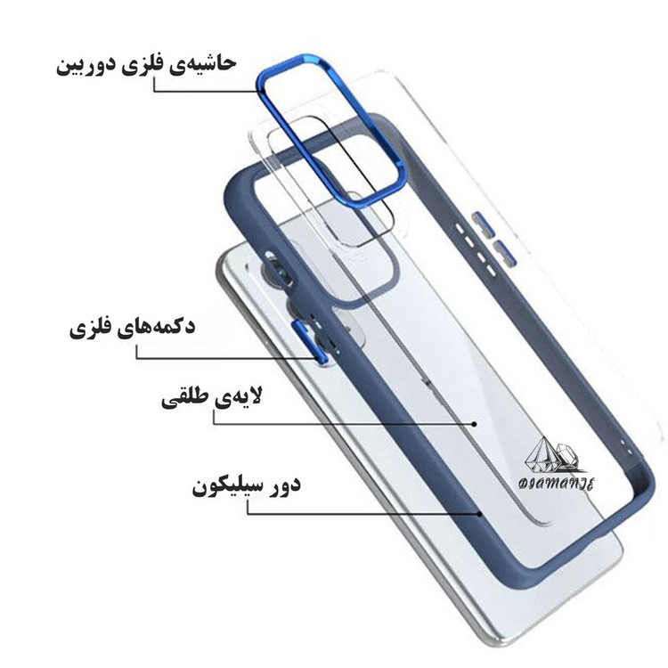 کاور دیامانته مدل Shain Gn مناسب برای گوشی موبایل سامسونگ Galaxy A14