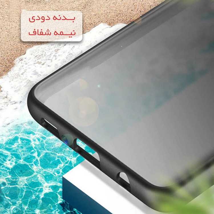 کاور گاردتک آساک مدل MBC Card Strap مناسب برای گوشی موبایل شیائومی Redmi 10A/ Poco C3 به همراه بند آویز