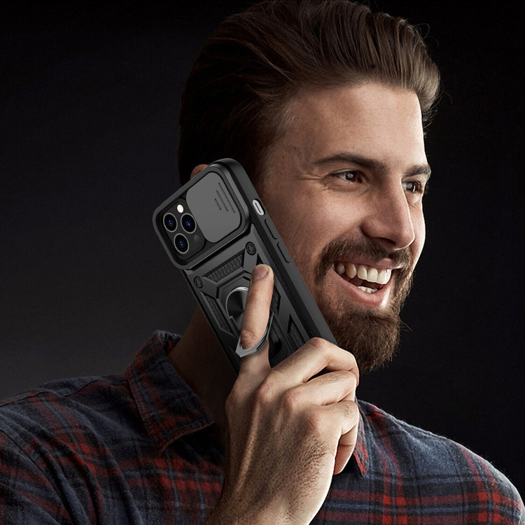 کاور گاردتک اساک مدل Dcamp2 مناسب برای گوشی موبایل اپل Iphone 13 Pro به همراه بند