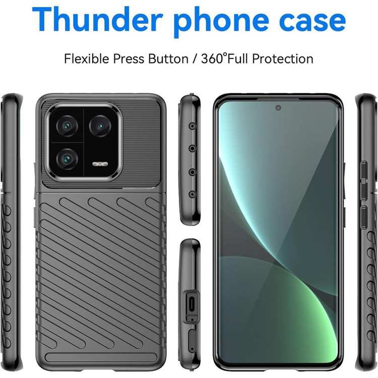 کاور آیرون من مدل Rugged Shiled مناسب برای گوشی موبایل شیائومی Mi 13 Pro به همراه قلم لمسی