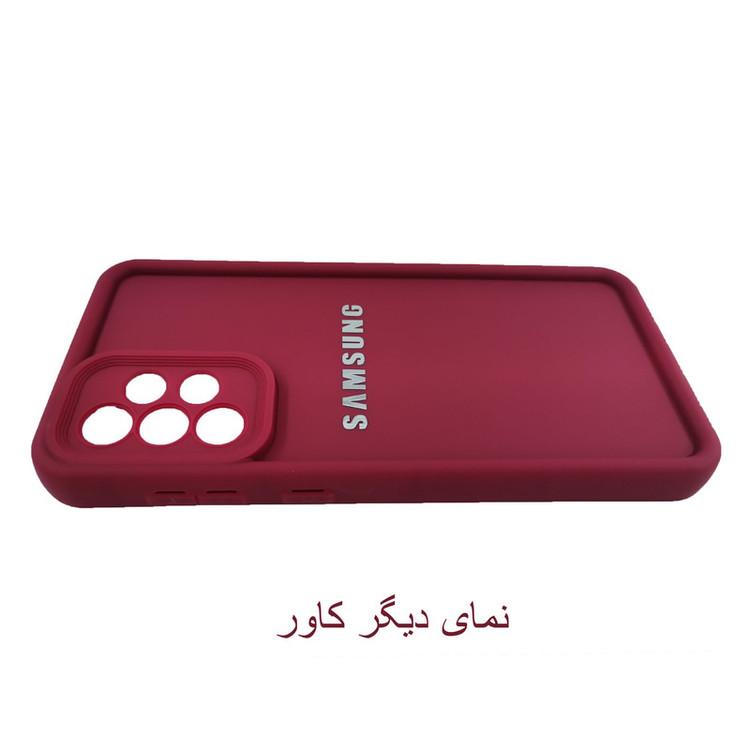 کاور لیمیا مدل کلاسیک ژله ای طرح سولید مناسب برای گوشی موبایل سامسونگ Galaxy A34