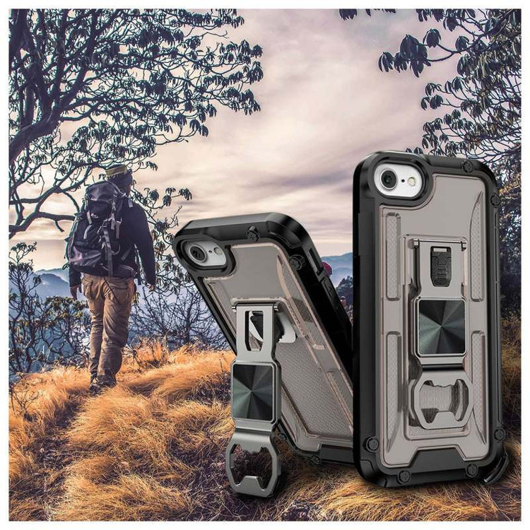 کاور آیرون من مدل Shock Proof مناسب برای گوشی موبایل اپل iPhone 13 Pro به همراه قلم لمسی