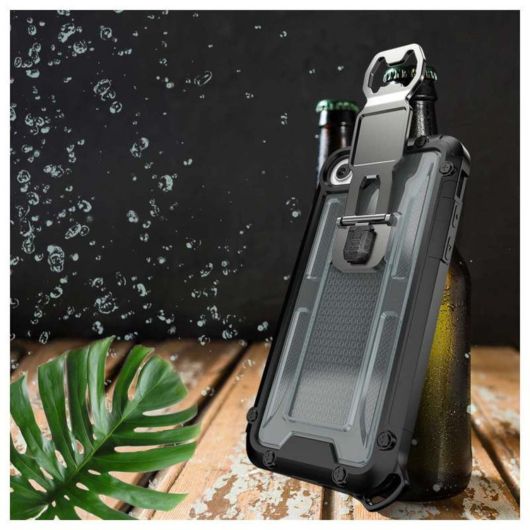 کاور آیرون من مدل Shock Proof مناسب برای گوشی موبایل اپل iPhone 13 Pro به همراه قلم لمسی