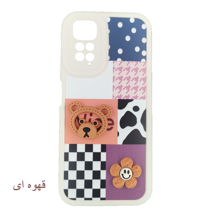 کاور لیمیا مدل فانتزی لنزدار ژله ای طرح عروسکی برجسته مناسب برای گوشی موبایل شیائومی Redmi Note 11s 4G