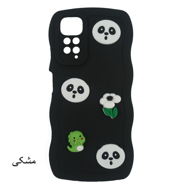 کاور لیمیا مدل فانتزی طرح عروسکی برجسته مناسب برای گوشی موبایل شیائومی Note 11Pro به همراه آویز