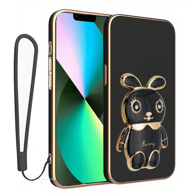 کاور اسپارتان مدل Bunny Strap مناسب برای گوشی موبایل ریلمی 12 5G به همراه بند