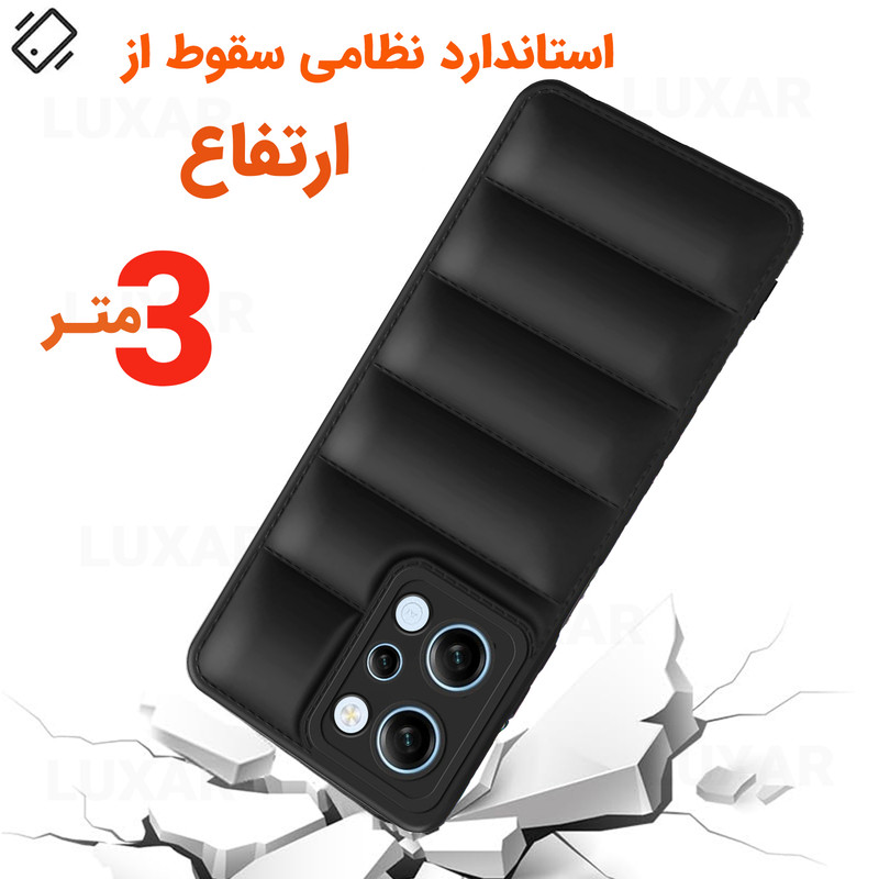 کاور لوکسار مدل Redmi12 - Lumer مناسب برای گوشی موبایل شیائومی Redmi 12 4G