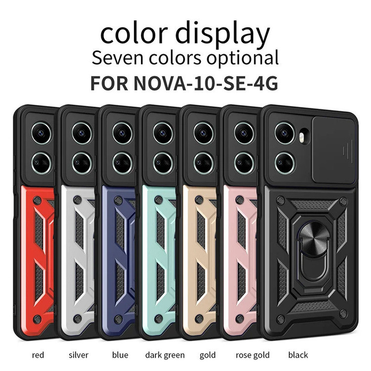 کاور گاردتک مدل Dcamp2 Strap مناسب برای گوشی موبایل هوآوی Nova 10 SE به همراه بند نگهدارنده