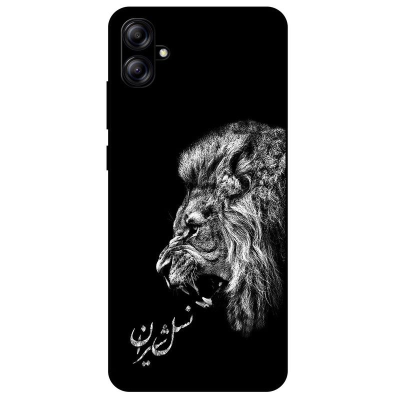 کاور مگافون طرح شیر مدل 1866 مناسب برای گوشی موبایل سامسونگ Galaxy A04e / F04