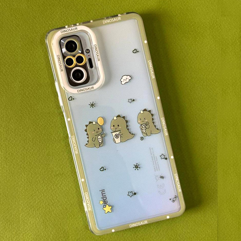 کاور لاین کینگ مدل دایناسور گوگولی مناسب برای گوشی موبایل شیائومی Redmi Note 12 5G / POCO X5 5G