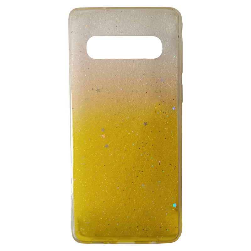 کاور مدل ژله ای کد 07 طرح شاینی مناسب برای گوشی موبایل سامسونگ Galaxy S10