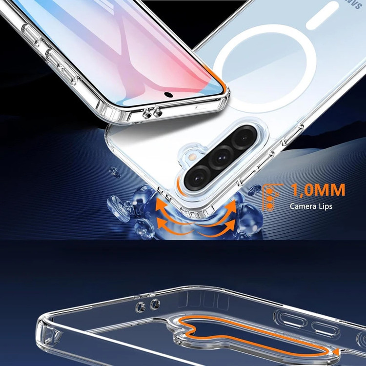 کاور گوف مدل Clear مناسب برای گوشی موبایل سامسونگ Galaxy A36
