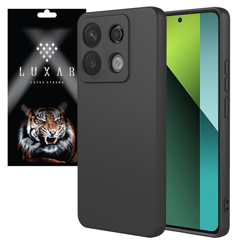 کاور لوکسار مدل note13pro -silicone10 مناسب برای گوشی موبایل شیائومی Redmi Note 13 Pro 5G / Poco X6