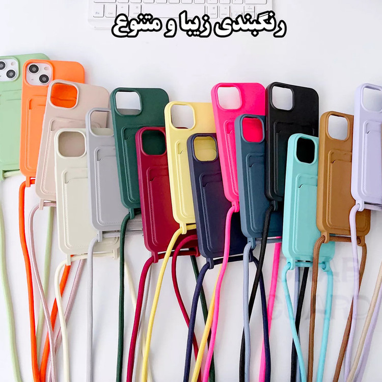 کاور قاب گارد مدل DSLJ مناسب برای گوشی موبایل شیائومی Redmi A3 / Redmi A3x / Poco C61 به همراه بند