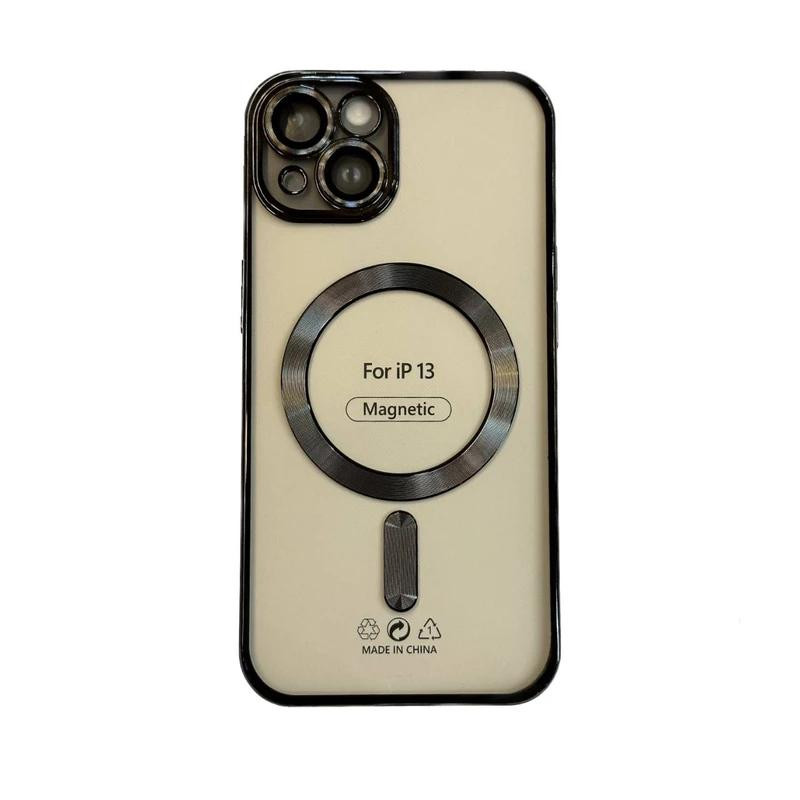 کاور مدل الکتروپلیتینگ مگ سیف دار  مناسب برای گوشی موبایل اپل iphone 13