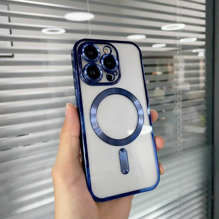 کاور مدل الکتروپلیتینگ مگ سیف دار مناسب برای گوشی موبایل اپل iphone 13