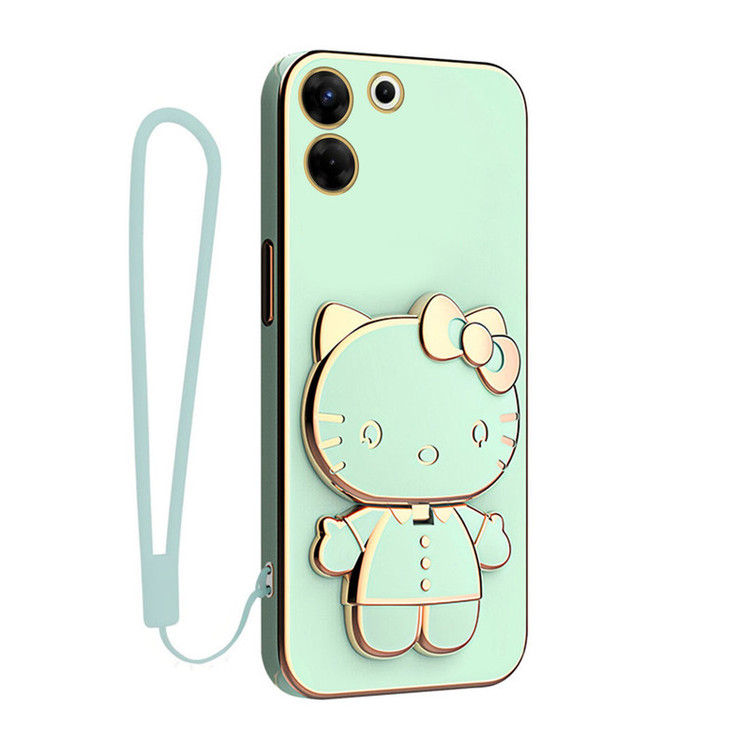 کاور گاردتک آساک مدل Kitty Strap مناسب برای گوشی موبایل تکنو Camon 20 Pro به همراه بندآویز