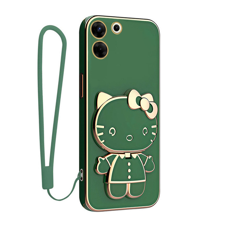 کاور گاردتک آساک مدل Kitty Strap مناسب برای گوشی موبایل تکنو Camon 20 Pro به همراه بندآویز