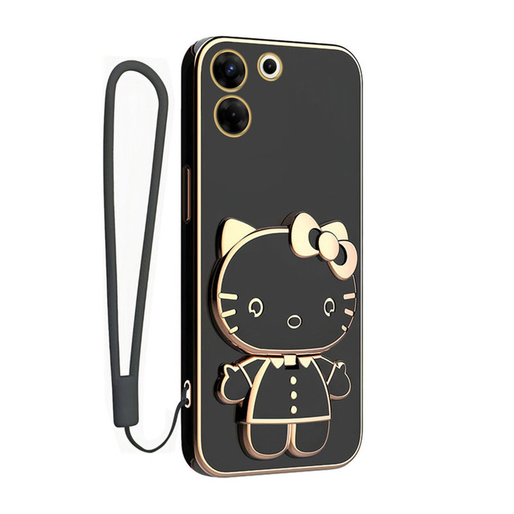 کاور گاردتک آساک مدل Kitty Strap مناسب برای گوشی موبایل تکنو Camon 20 Pro به همراه بندآویز