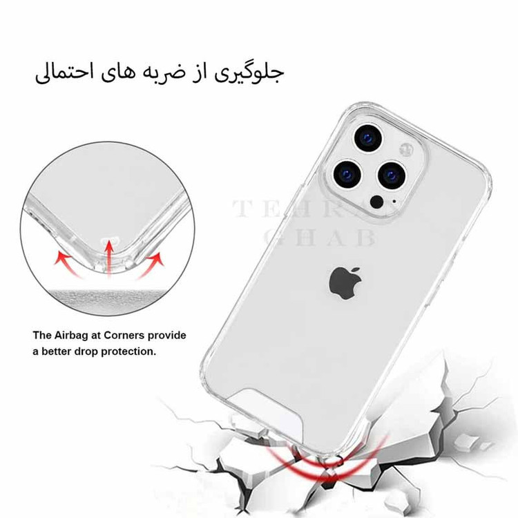 کاور تهران قاب مدل SPCFT مناسب برای گوشی موبایل شیائومی Poco M7 4G