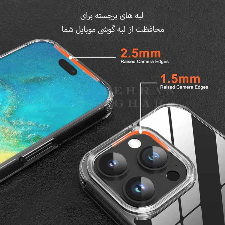 کاور تهران قاب مدل SPCFT مناسب برای گوشی موبایل شیائومی Poco M7 4G