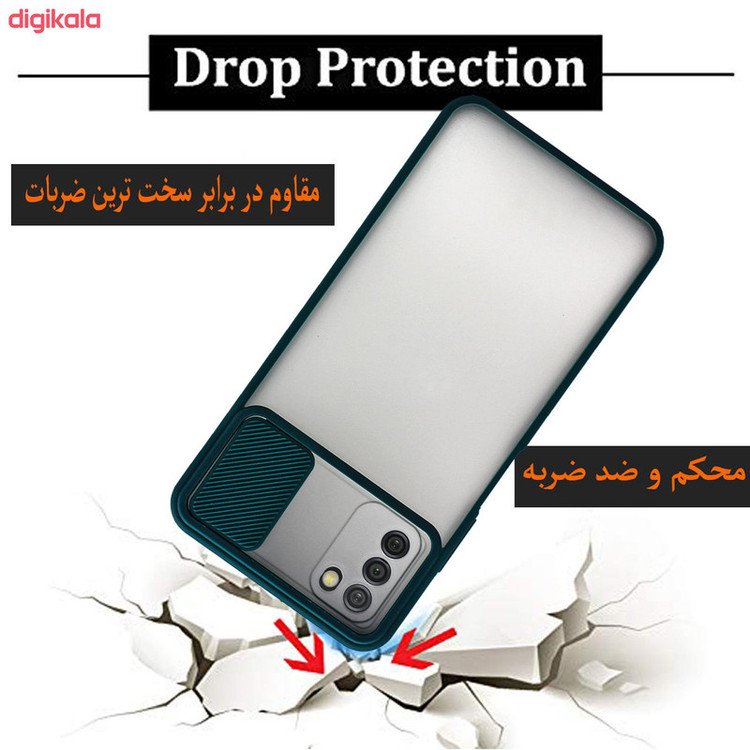 کاور گاردتک مدل Camshield مناسب برای گوشی موبایل سامسونگ Galaxy A03s