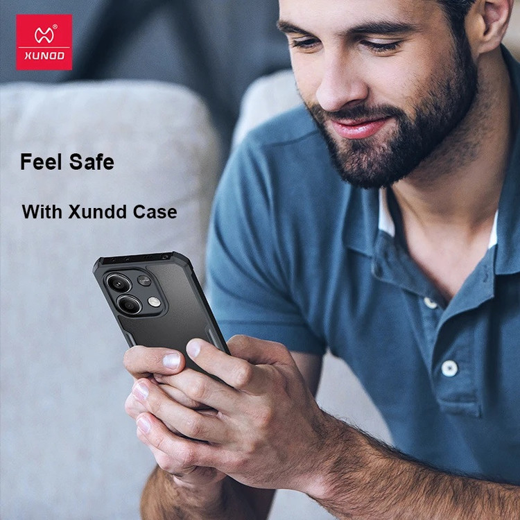 کاور موکولو مدل XUNDD مناسب برای گوشی موبایل شیائومی Poco M6 Pro 4G / Redmi Note 13 Pro 4G