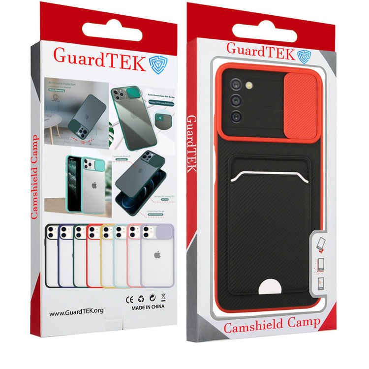 کاور گاردتک مدل Camshield Carbon مناسب برای گوشی موبایل سامسونگ Galaxy A03s
