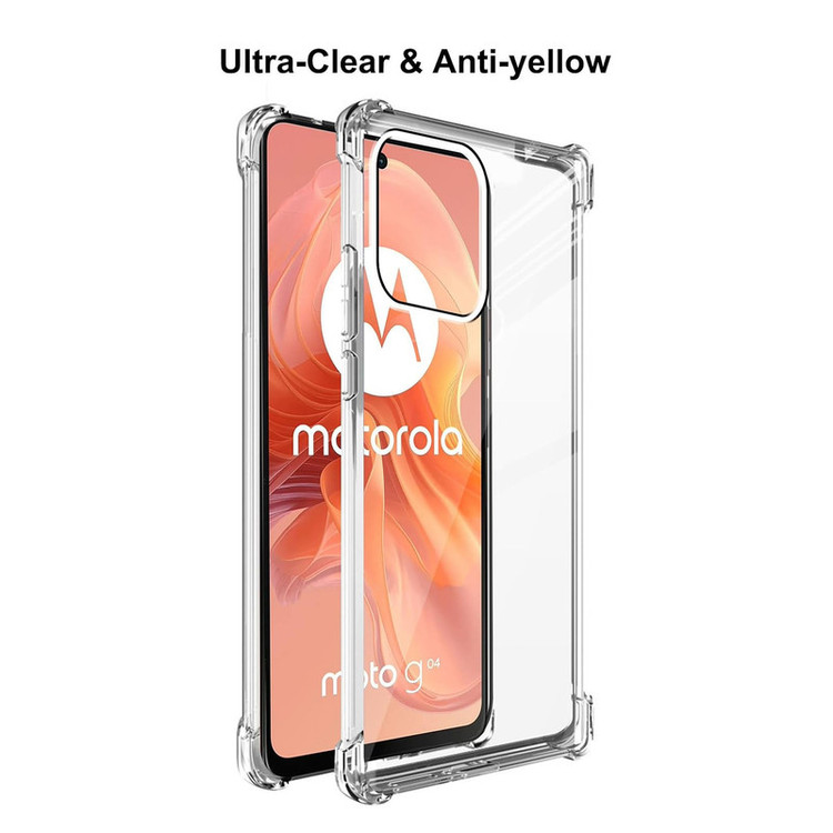 کاور اسپارتان مدل Airbag Strap مناسب برای گوشی موبایل موتورولا Moto G04/ Moto E14 به همراه بندآویز