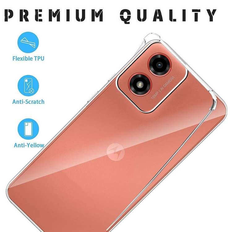 کاور اسپارتان مدل Airbag Strap مناسب برای گوشی موبایل موتورولا Moto G04/ Moto E14 به همراه بندآویز