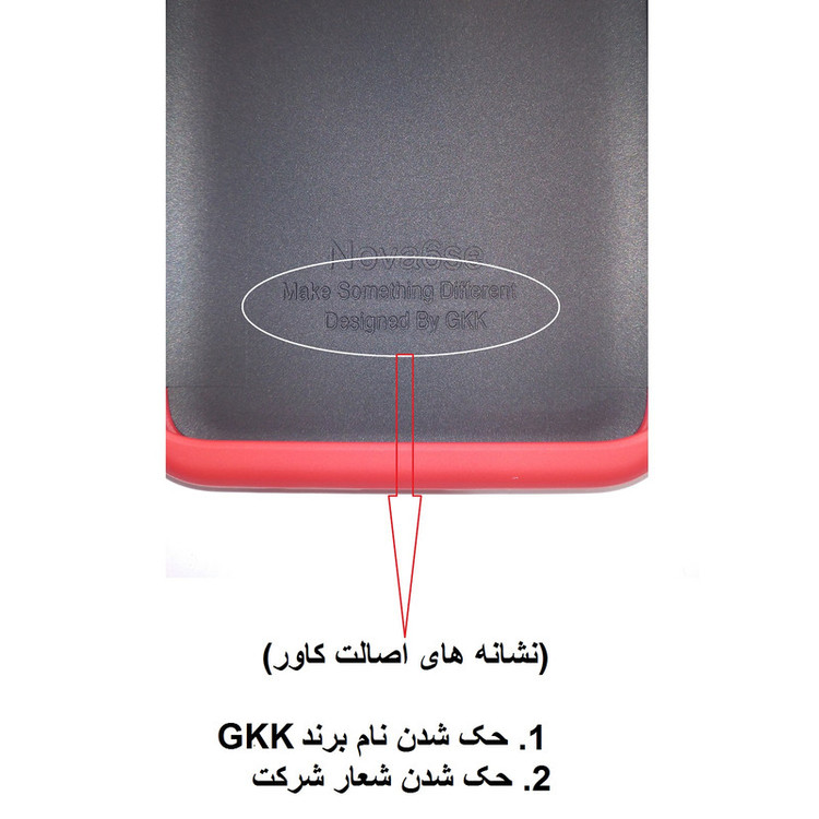 کاور 360 درجه جی کی کی مدل GK-A72 مناسب برای گوشی موبایل سامسونگ GALAXY A72 5G / A72 4G